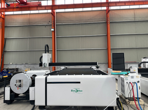 M&aacute;quina de corte a laser de mesa &uacute;nica e tubo