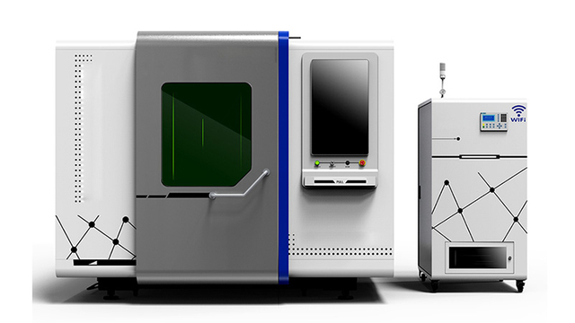 High Power Enclosed & Exchange Table &plate At Tube Laser Cutting Machine 3015-6kw
